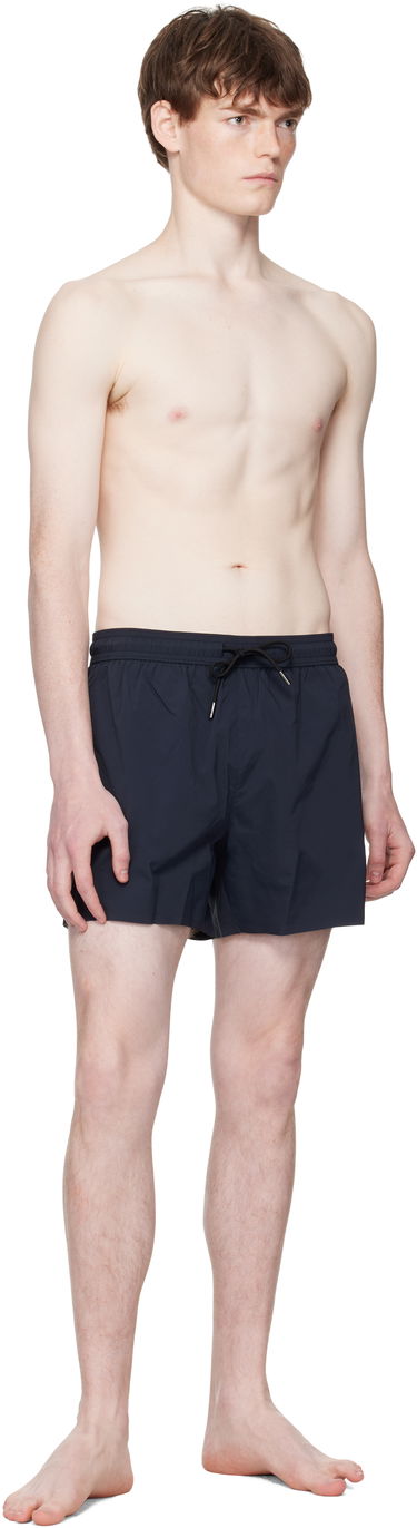 Šortky BOSS BECKHAM x BOSS Soft-Touch Swim Shorts Navy | 50549411, 4