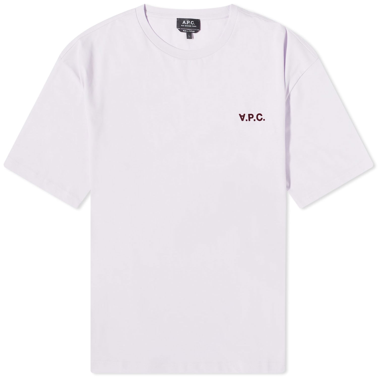 Tričko A.P.C. Joachim Small VPC Logo T-Shirt Fialová | COFDW-H26295-HAD, 0