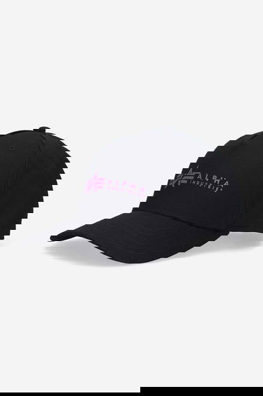 Šiltovka Alpha Industries Baseball Cap With Print Čierna | 126912.682, 3