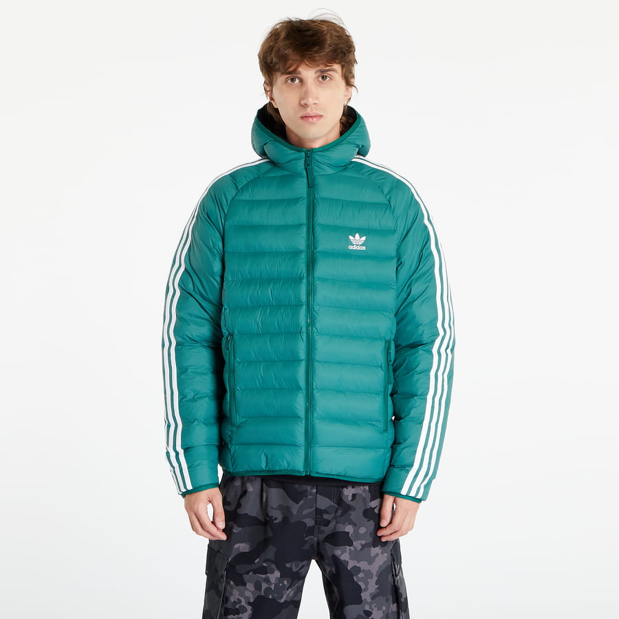 Prešívaná bunda adidas Originals Pad Hooded Zelené | IL2569, 0