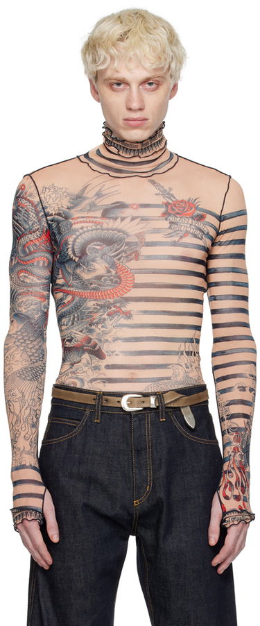 Tričko Jean Paul Gaultier Gaultier Printed Turtleneck Rôznofarebný | 23/15-U-TO121-T537-635030, 0