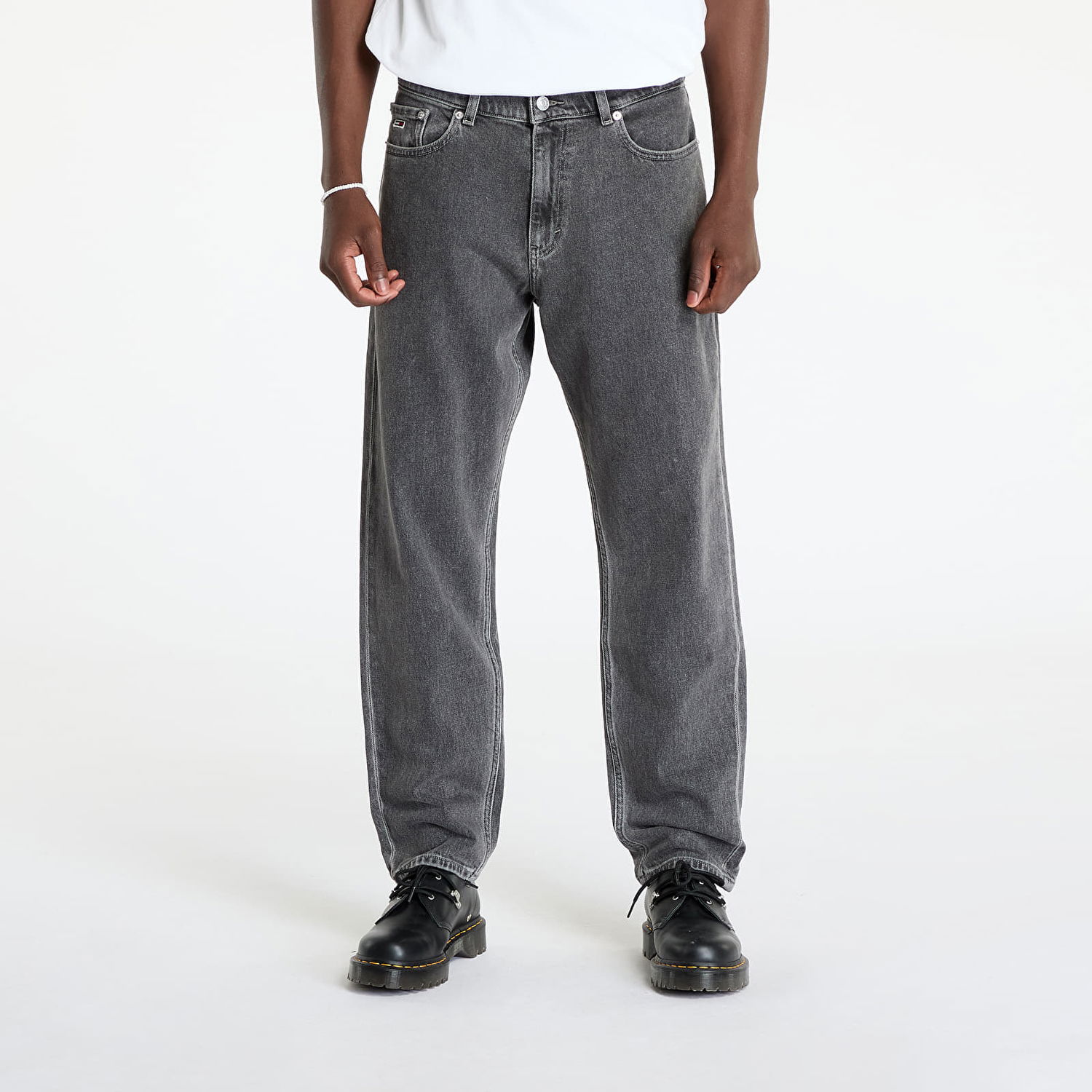 Džínsy Tommy Hilfiger Isaac Relaxed Tapered Jeans Denim Šedá | DM0DM20422 1BZ, 0