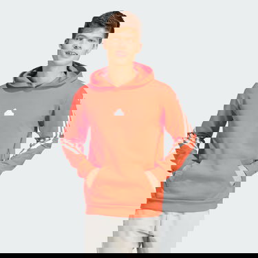Mikina adidas Performance Men's Hoodie With Graphic Stripes Oranžová | IR9229, 0