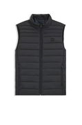 Packable Slim-Fit Gilet with Water-Repellent Mixed Quilting