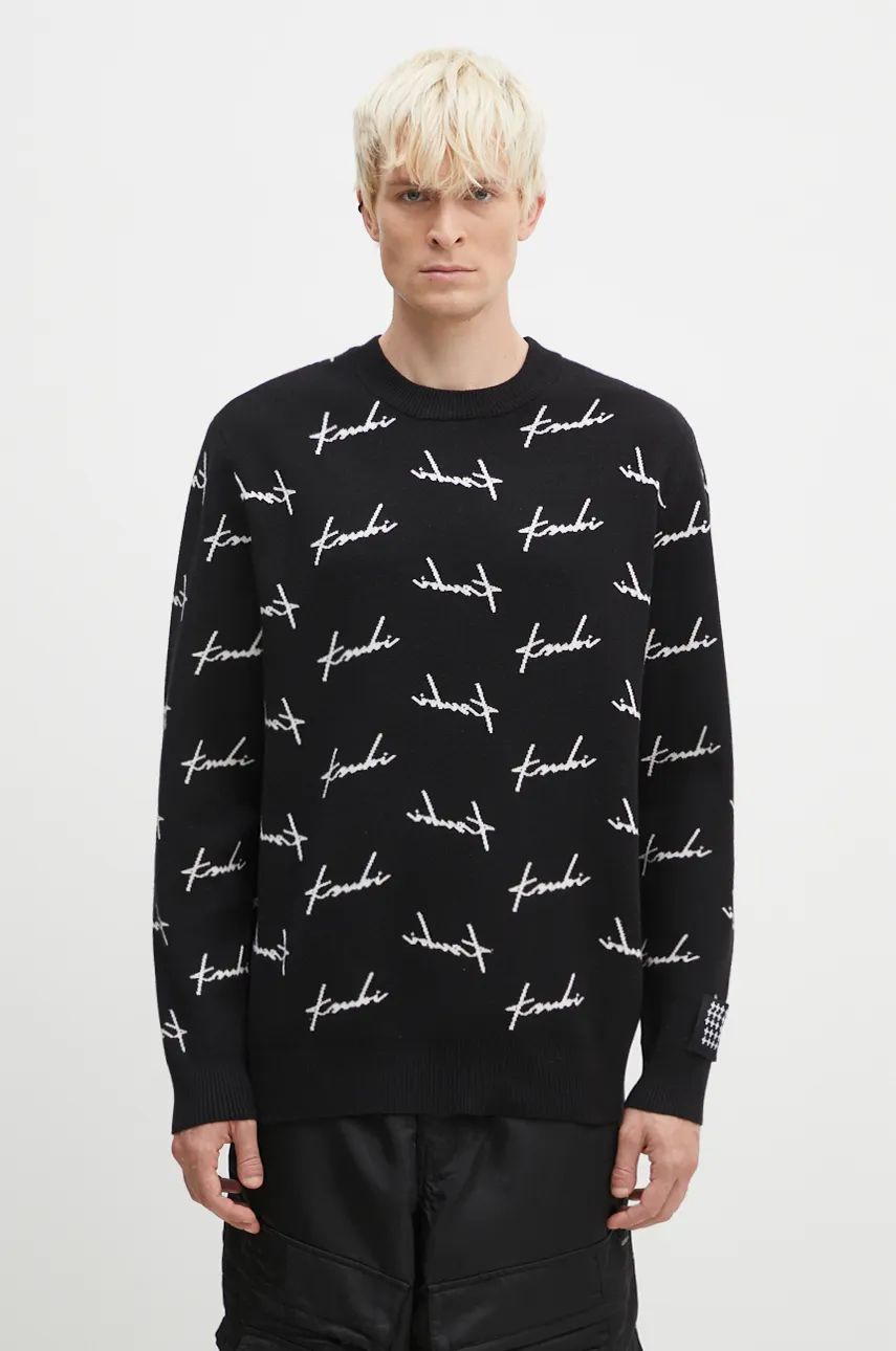 Sveter Ksubi Skript Knit Sweater Čierna | MFA24KW003, 0