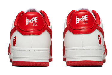 Tenisky a topánky BAPE Bape Sta OS #2 White/Red Biela | 1K20-191-314-RED, 2