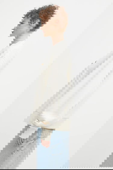 Mikina Carhartt WIP American Script Sweatshirt Béžová | I033649.05XX, 1