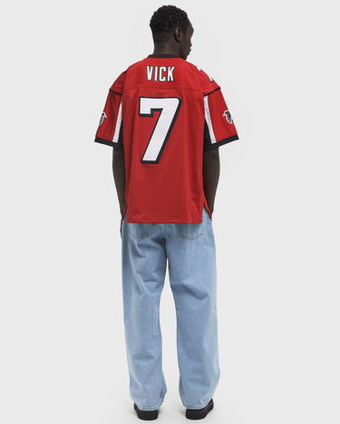 Dres Mitchell & Ness Mitchell & Ness Atlanta Falcons 2003 Michael Vick #7 Jersey Červená | JY9779-AFASCAR, 1