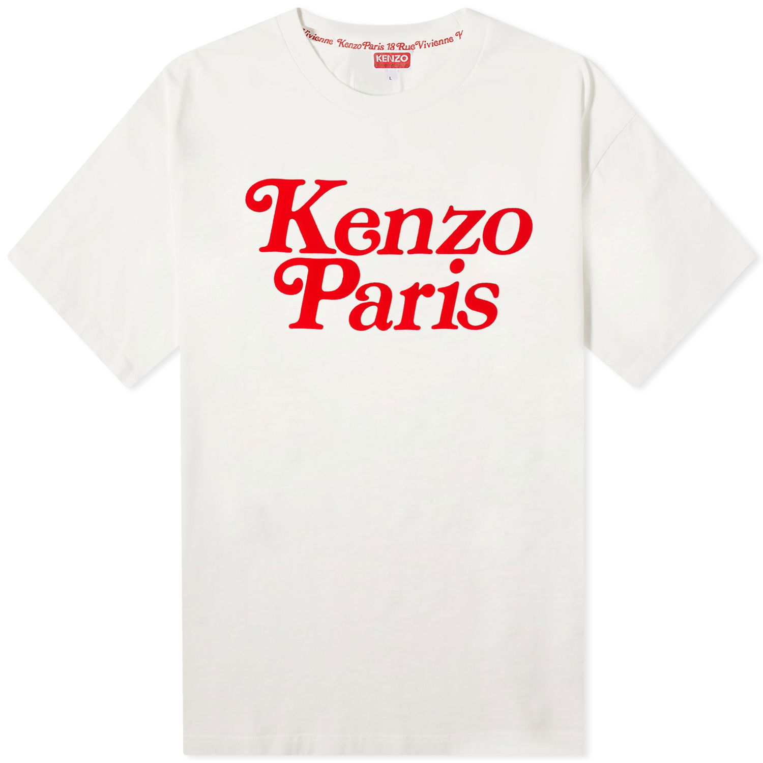 Tričko KENZO Verdy x Oversized Tee Biela | FE55TS1914SY-02, 0