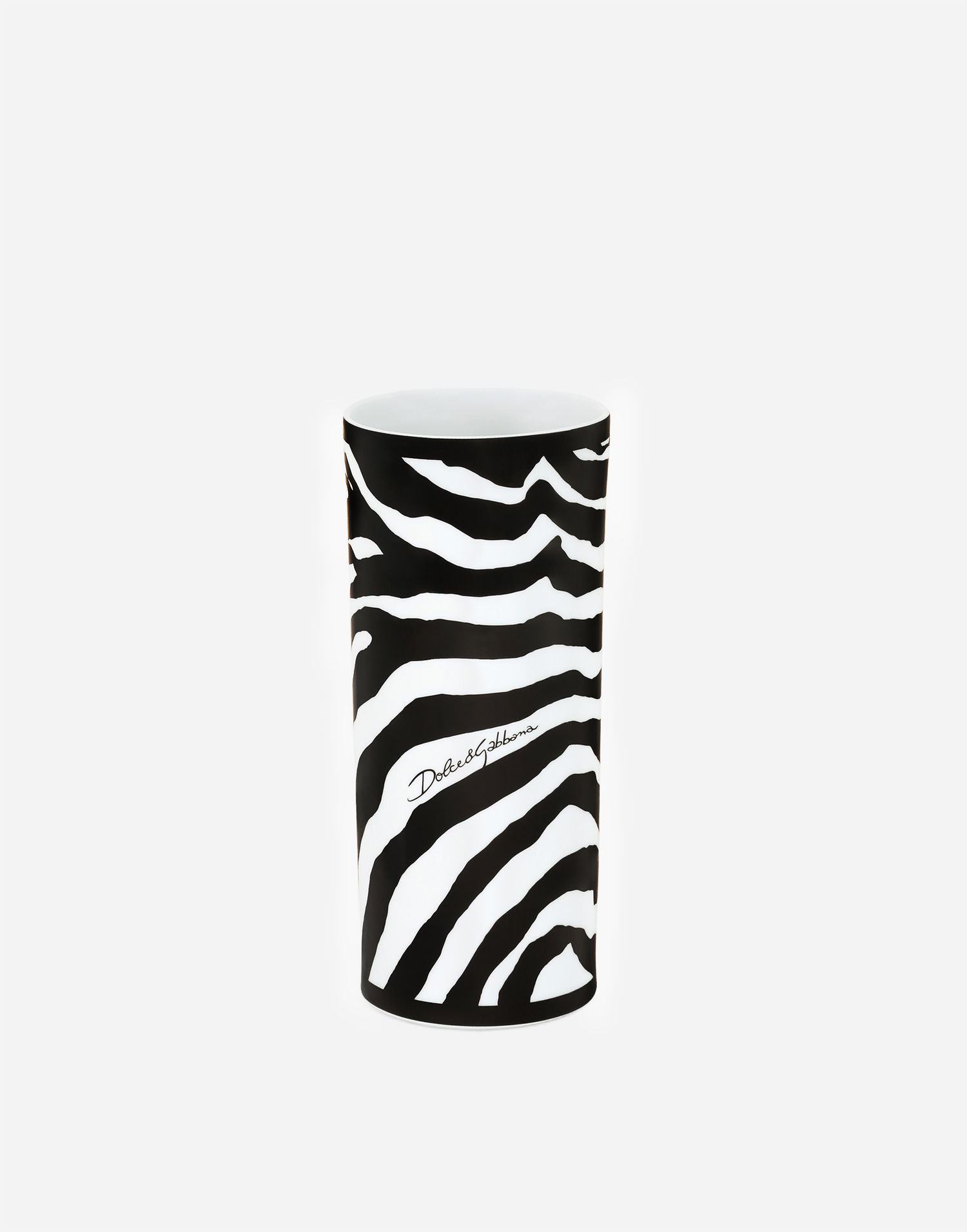 Home decor Dolce & Gabbana Dolce & Gabbana Cylindrical Porcelain Vase Onesize Rôznofarebný | TCC196TCAMXUZ003, 1