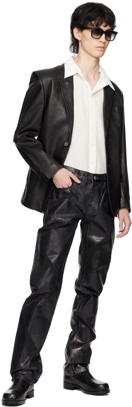 Helmut Lang Foiled Jeans