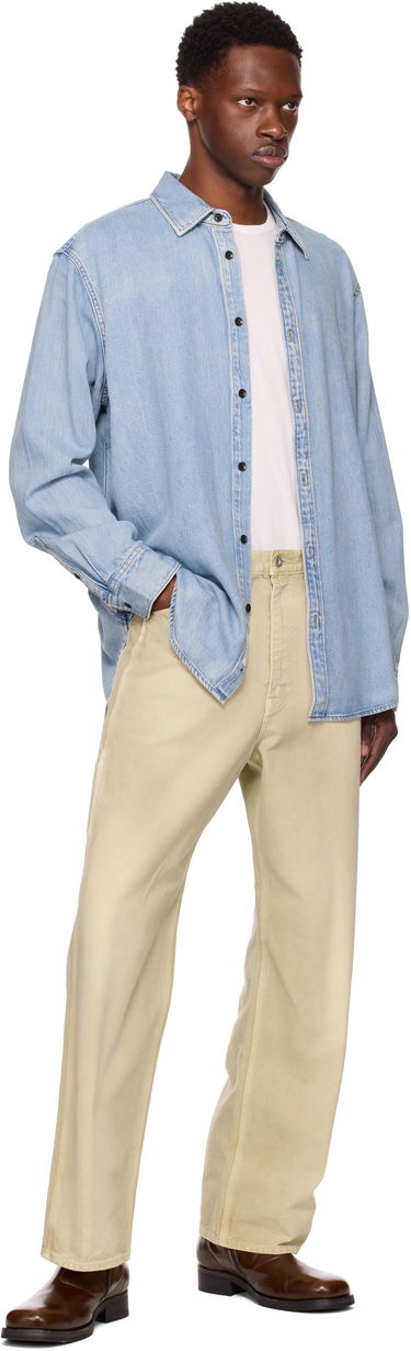 Košeľa rag & bone Rag & Bone Finch Denim Shirt Modrá | MED25PA016FWSU, 3