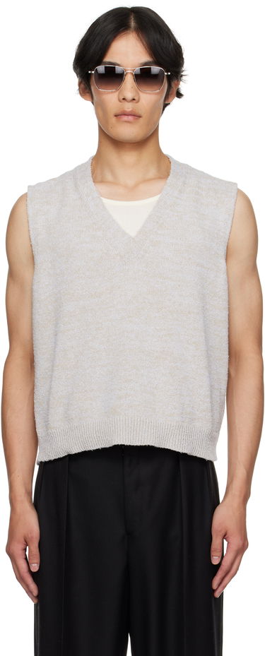 Vesta Maison Margiela Maison Margiela Knit Vest Béžová | S50FB0115 M13152, 0