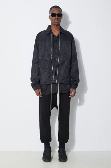 Bunda Rick Owens Zipfront Jacket Čierna | DU01D1783.BRET1.09, 1