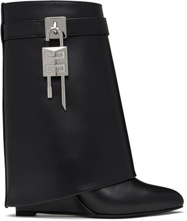 Tenisky a topánky Givenchy Givenchy Shark Lock Wedge Ankle Boots Čierna | BE602RE147001, 0