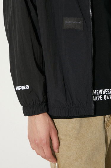 Vetrovka AAPE by A Bathing Ape AAPE Oversize Track Jacket AAPLJM7640XXM Čierna | AAPLJM7640XXM, 6