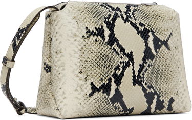 Taška cez rameno Khaite KHAITE Lina Snakeskin Crossbody Bag Béžová | H4010-803, 2