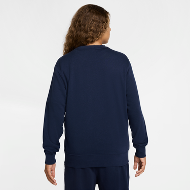 Mikina Nike Nike Club Fleece Crewneck Sweatshirt Navy | FN3888-451, 3