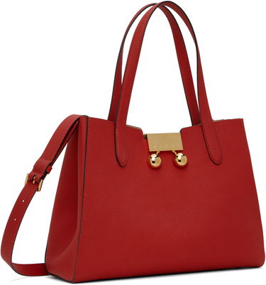 Kabelka Marni Marni Leather Trunkaroo Small Tote Červená | BMMP0150U0 P8185, 1