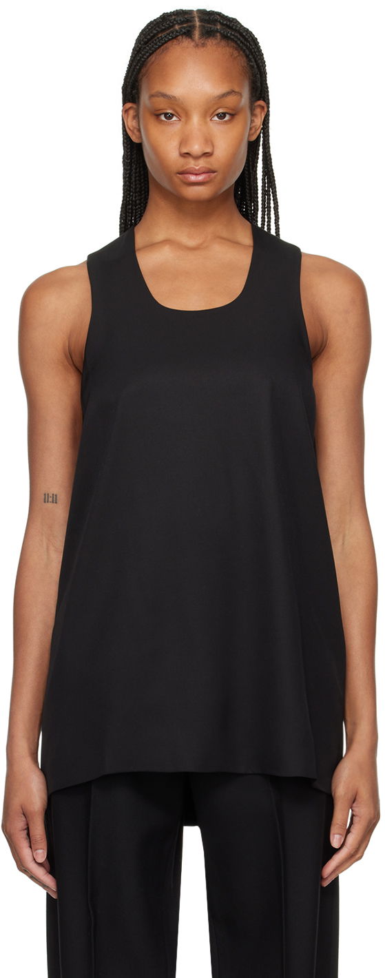 Tielko Fear of God Black Double Layer Tank Top Čierna | FG850-405SIW, 0