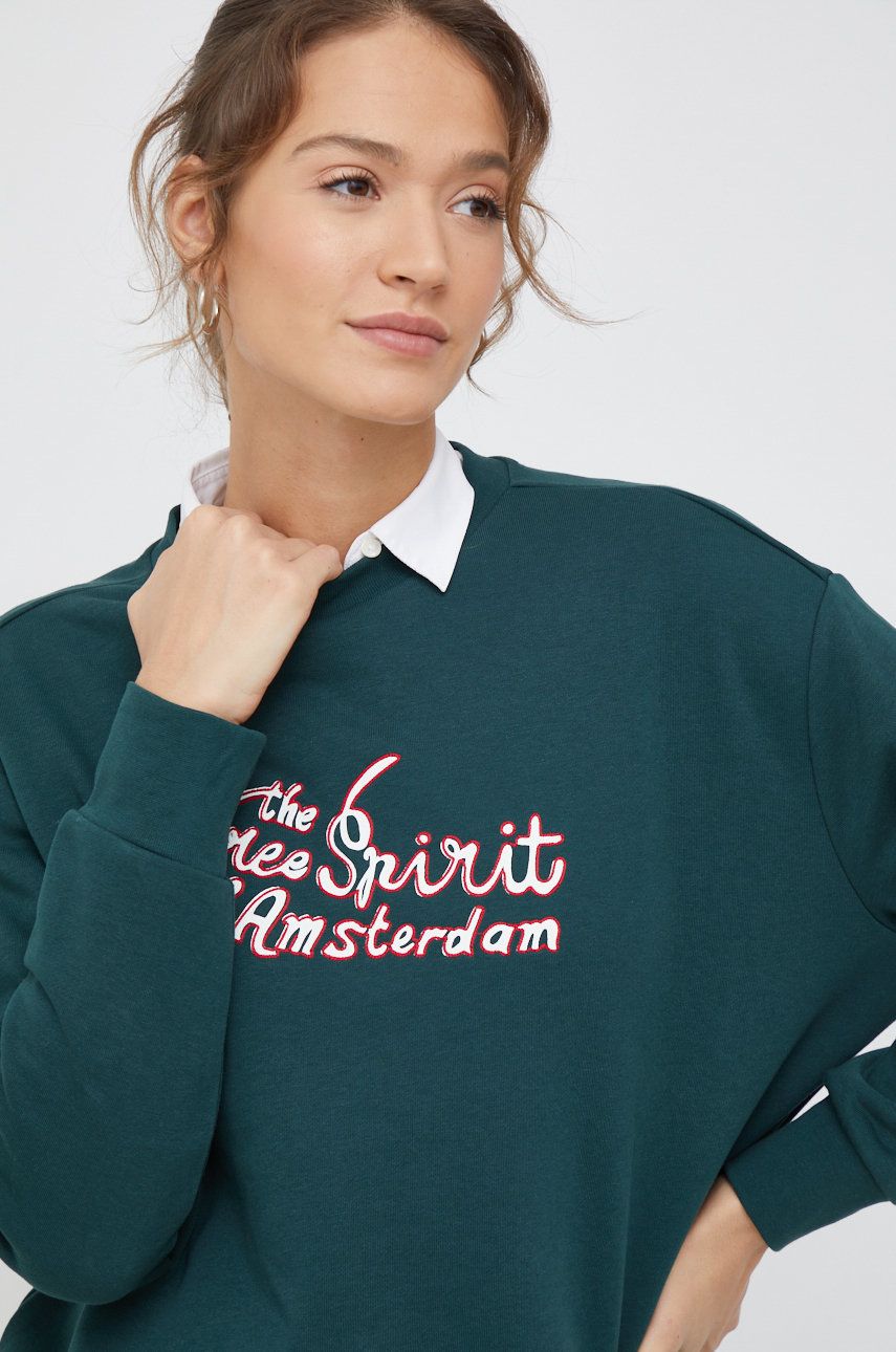 Mikina Scotch & Soda Sweatshirt Zelené | 168843, 0