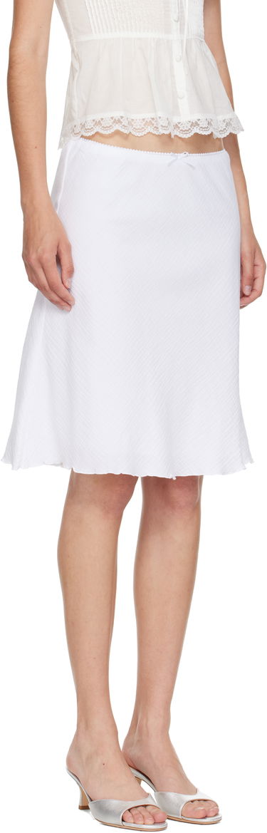 Sukňa GUIZIO Guizio Paloma Midi Skirt Biela | P25338W157, 1