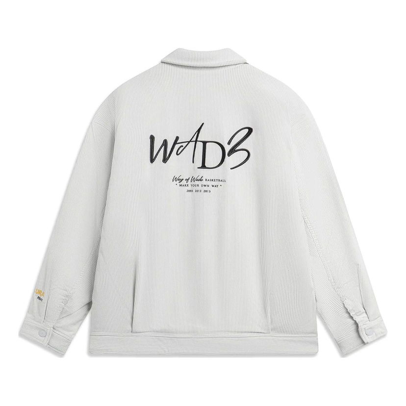 Bunda Li-Ning Way Of Wade Quilted Jacket Biela | AJMT217-3