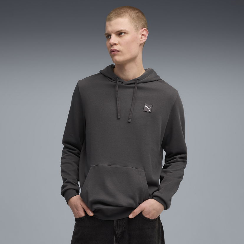 Mikina Puma Essentials Elevated Hoodie Šedá | 688254_44