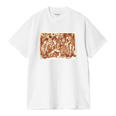 Tričko Carhartt WIP Carhartt WIP Cai Arfon Bellis Graphic T-Shirt Biela | I034781_7, 4