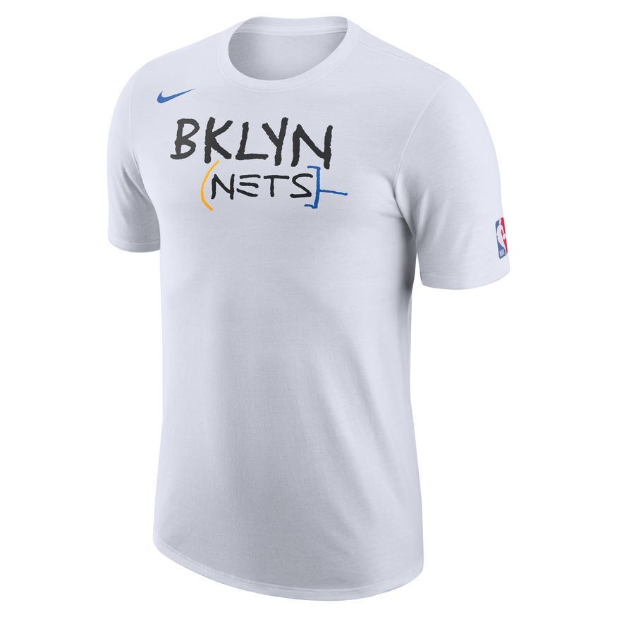 Tričko Nike NBA Brooklyn Nets City Edition Logo Tee Biela | DV5934-100, 0