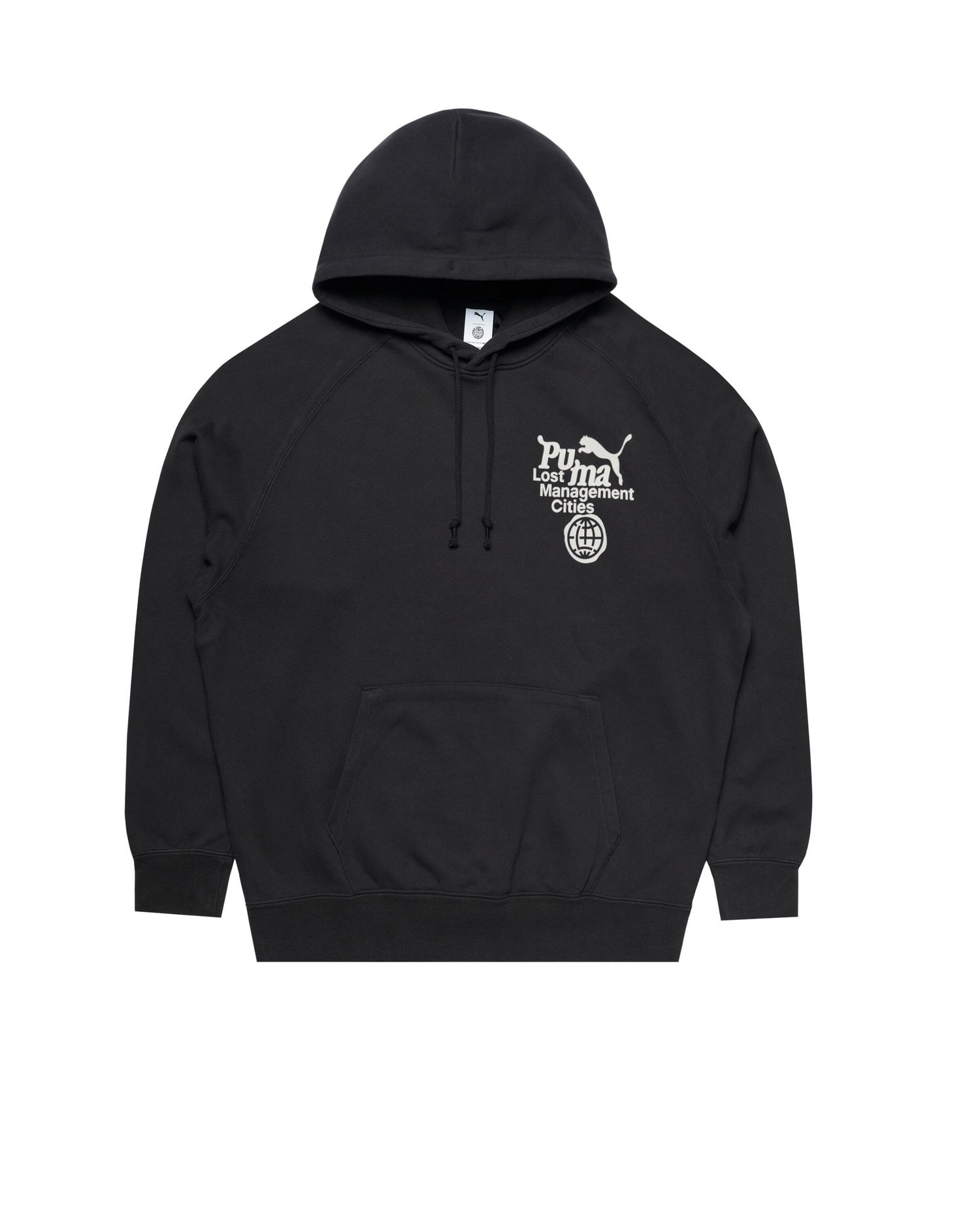 Mikina Puma Lost Management Cities x Hoodie Čierna | 626558-01, 0