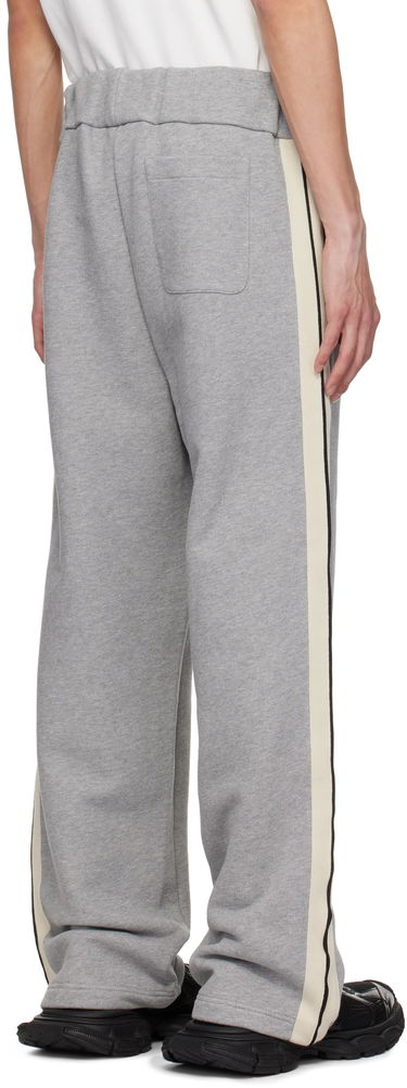 Tepláky Palm Angels Palm Angels Curved Logo Sweatpants Šedá | PMCH02BS25FLE0010810, 2