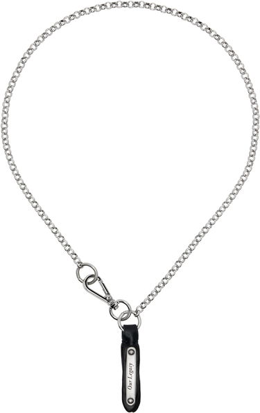 Kľúčenka OUR LEGACY Our Legacy Ladon Chain Necklace Metalická | A2258DLS, 0