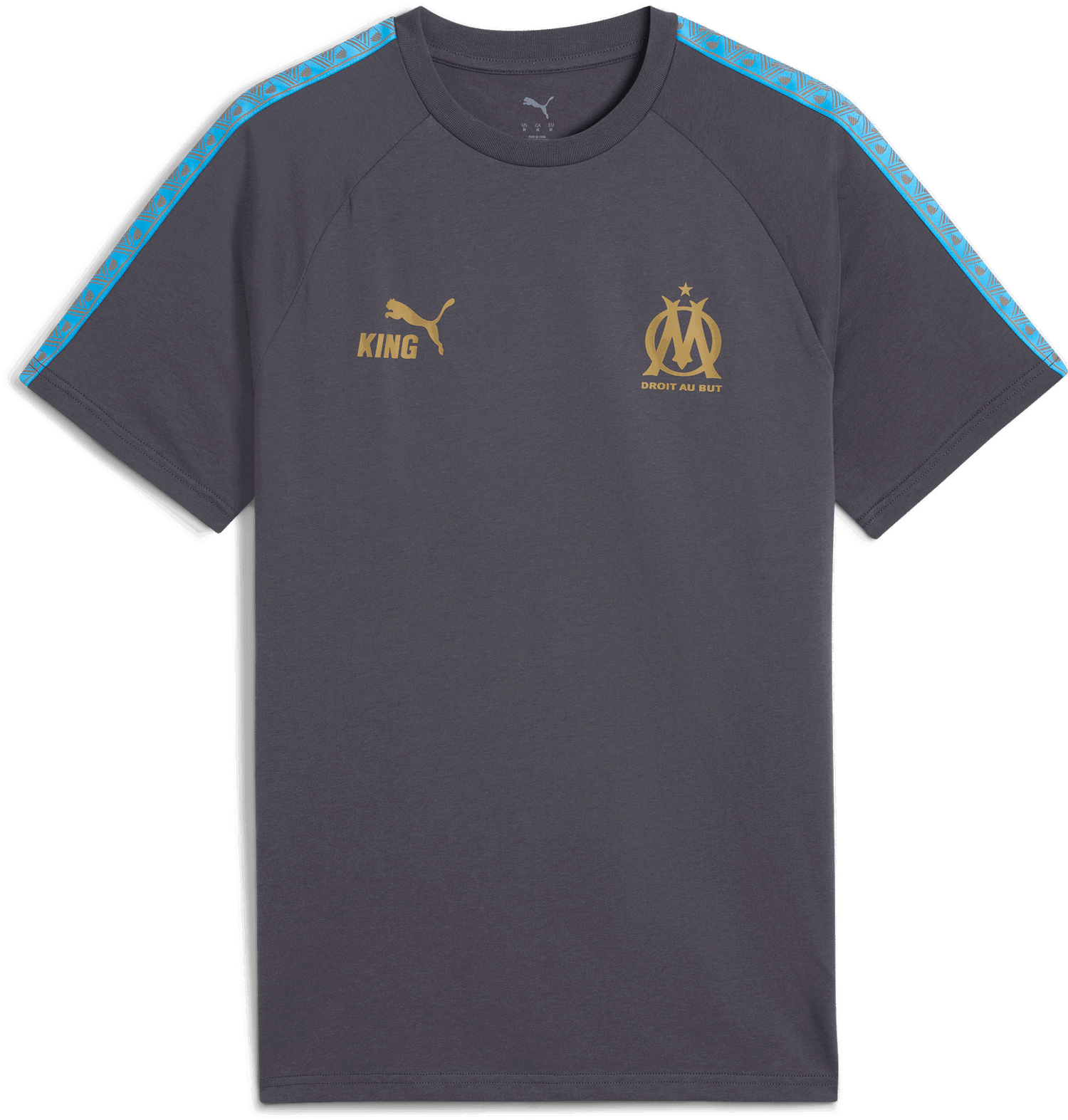 Tričko Puma Olympique de Marseille KING T-Shirt Šedá | 781588-19, 0