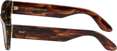 Slnečné okuliare RETROSUPERFUTURE RETROSUPERFUTURE Ra Square Sunglasses Hnedá | OGU, 2