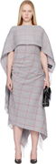 Jean Paul Gaultier Wool Scarf Maxi Dress
