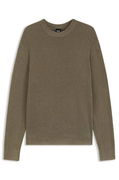 Regular-fit sweater with corduroy rib