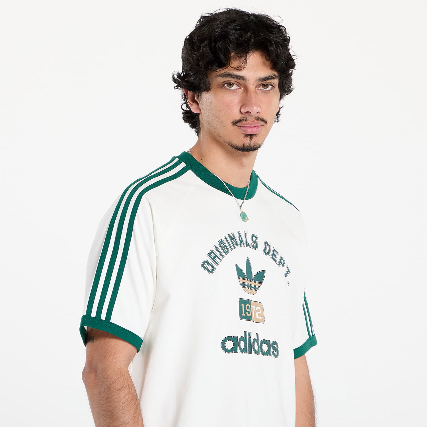 Tričko adidas Originals 3-Stripes Originals Dept. Graphic Tee Biela | KD6266, 1