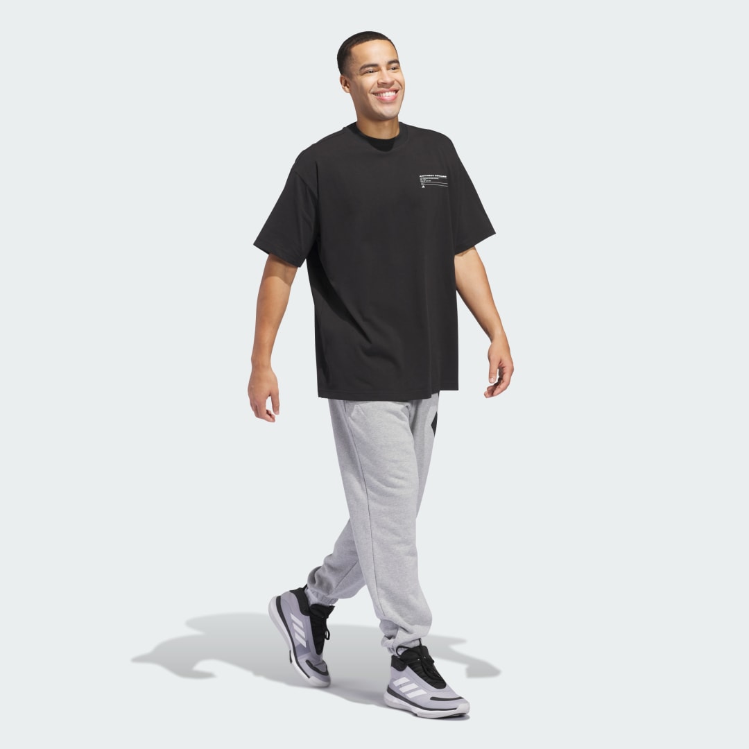 Tričko adidas Performance Anthony Edwards Seasonal Graphic T-Shirt Čierna | JY3972, 1