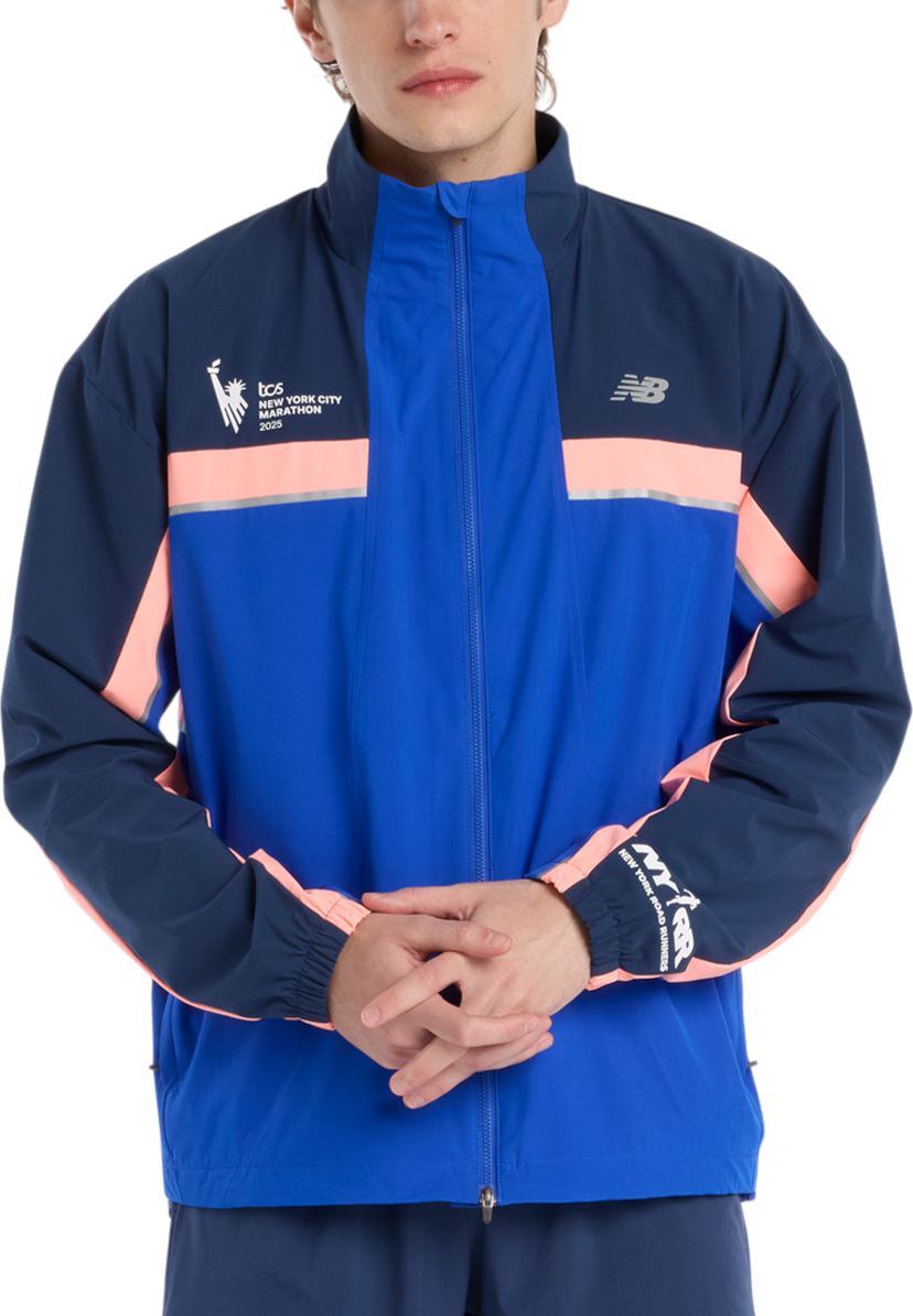 Vetrovka New Balance NYC Marathon 2025 Running Jacket Rôznofarebný | mj53250m-bum