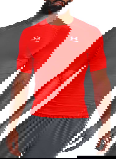 Tričko Under Armour HG Armour Comp Tee Červená | 1361518-810, 0
