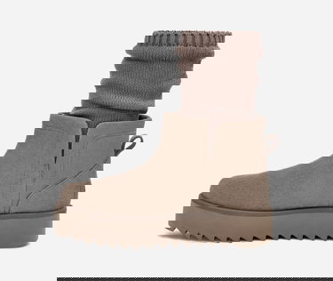 Tenisky a topánky UGG Classic Ultra Mini Sock'd Plateau Boot Šedá | 1170712-SKP, 2
