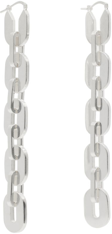 Náušnice Jil Sander Chain Earrings Šedá | J11VG0078_P4877, 1