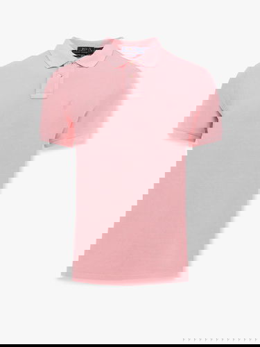 Polo tričko Polo by Ralph Lauren Polo Ralph Lauren Slim Fit Polo Shirt Ružová | 710969626005, 0