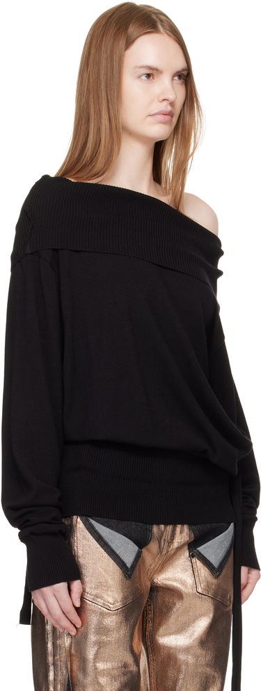 Sveter Ottolinger Ottolinger Upside Down Knit Sweater Čierna | 107-104807-01, 1