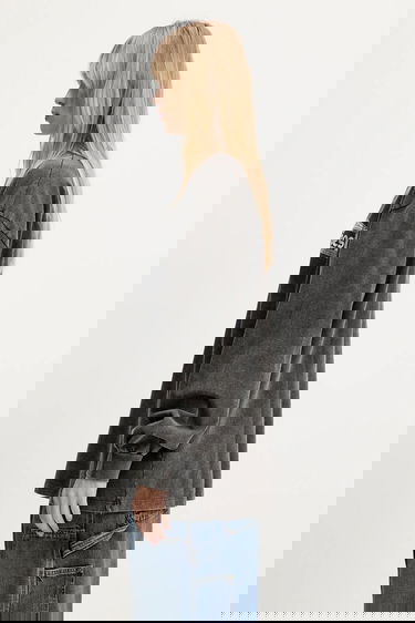 Tričko Aries Aries Aged Ancient Temple Printed Long Sleeve T-Shirt Čierna | AR6014103, 1