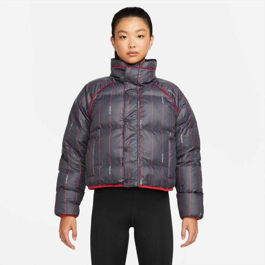 Prešívaná bunda Jordan Flight Puffer Jacket Šedá | DH0785-010, 0