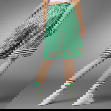 Šortky adidas Originals Adicolor 70s Satin Shorts Zelené | IK7881, 3