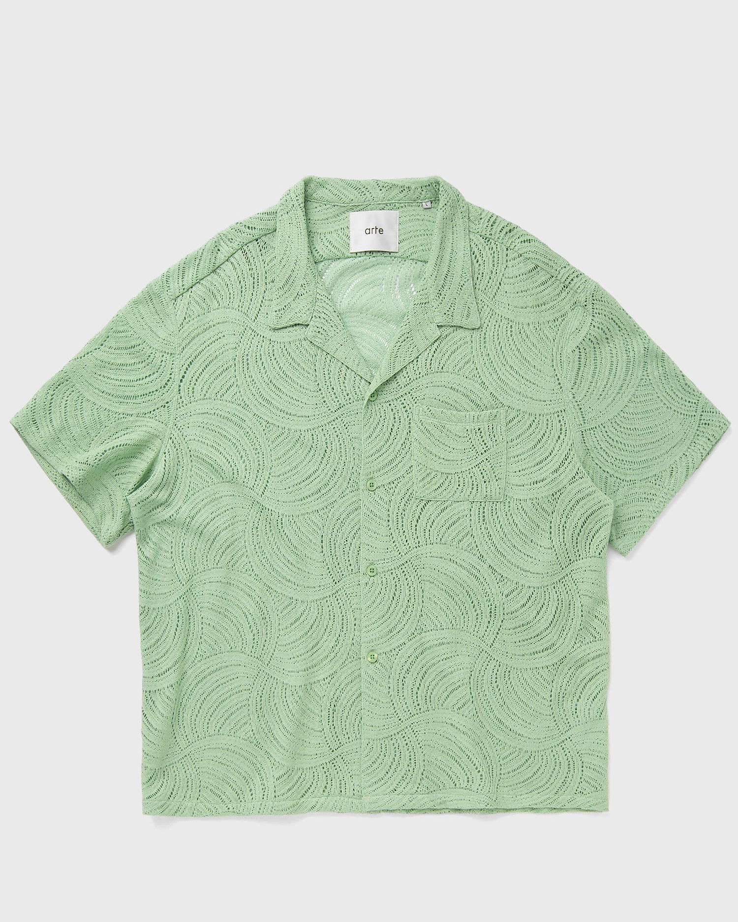 Košeľa Arte Antwerp Circle Croche Shirt Zelené | SS24-116S-GREEN, 0
