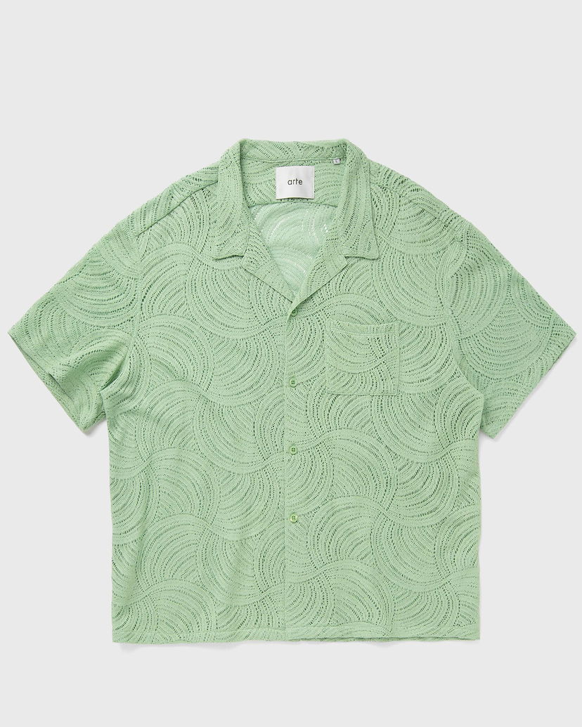 Košeľa Arte Antwerp Circle Croche Shirt Zelené | SS24-116S-GREEN